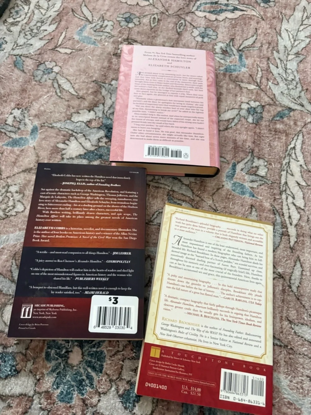 Alexander Hamilton Book Bundle Alex and Eliza - Picture 3 of 3